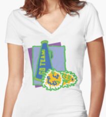 Cheer Women's Fitted V-Neck T-Shirt