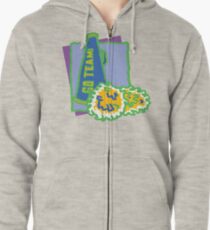 Cheer Zipped Hoodie