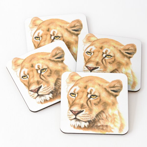 Item preview, Portrait of a Lioness designed and sold by HandsonHart.