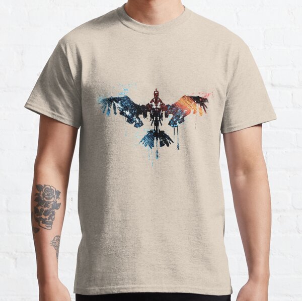Horizon zero dawn colorful stormbird drawing Classic T-Shirt