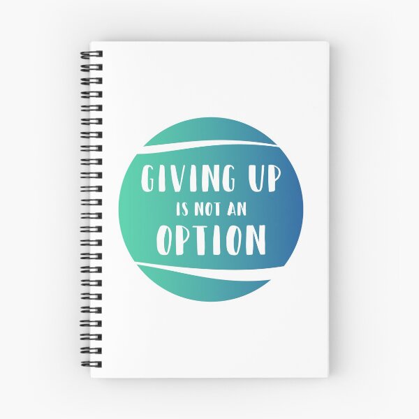 Item preview, Giving Up Is Not An Option designed and sold by MSA-42.