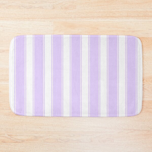 Item preview, Pale Lilac Lavender and White Striped designed and sold by ArtHanbal.