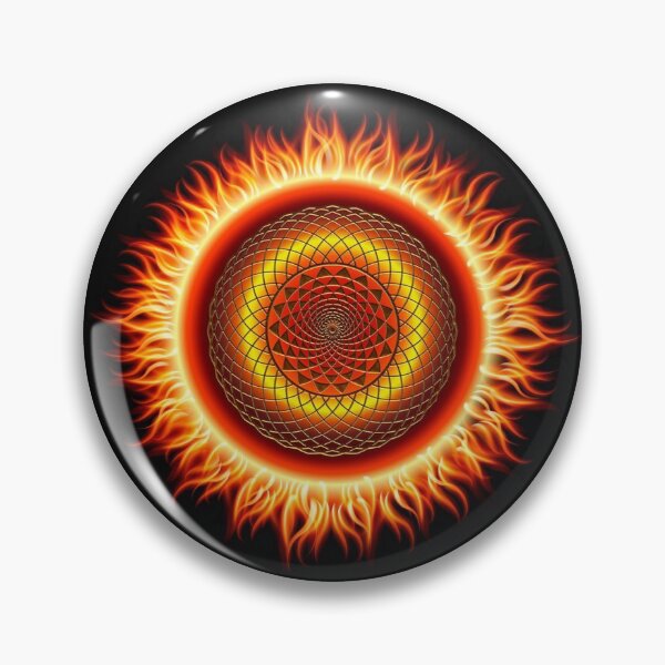 Item preview, Feuerblume - Blume des Lebens designed and sold by harietteh.