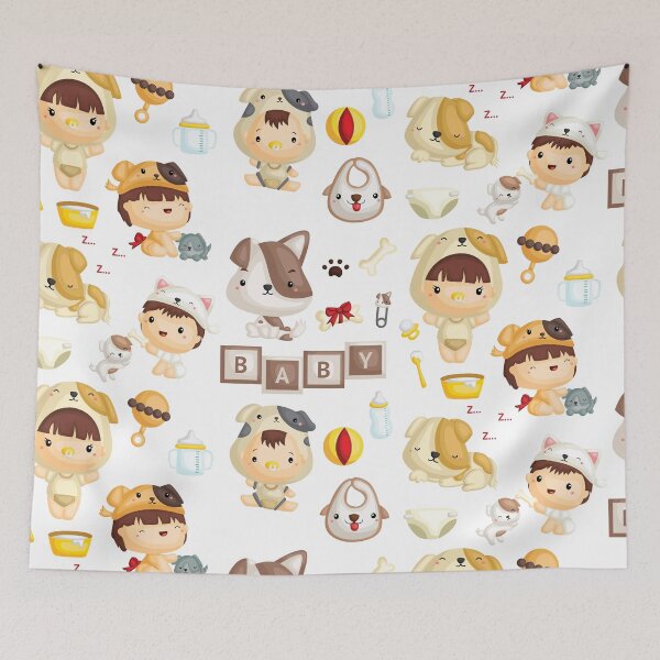 Item preview, Little Babies and Puppies designed and sold by LilRoar.