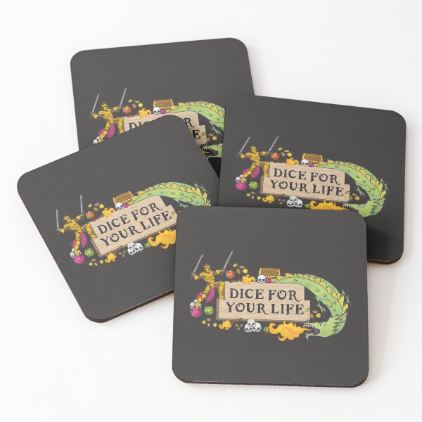 Item preview, Dice For Your Life designed and sold by FlutesLoot.