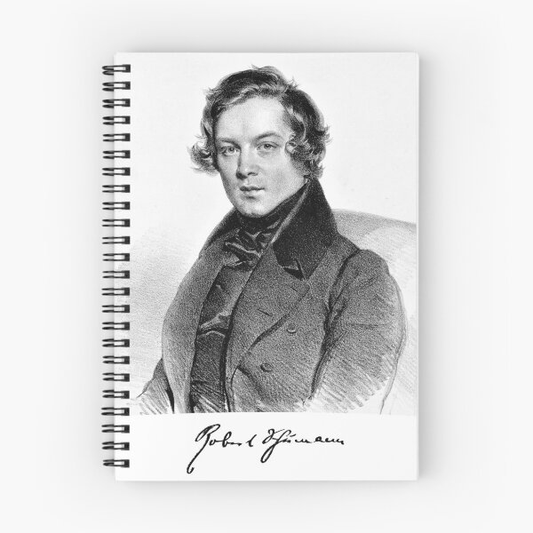 Item preview, Schumann Signature Portrait designed and sold by stayfree101.