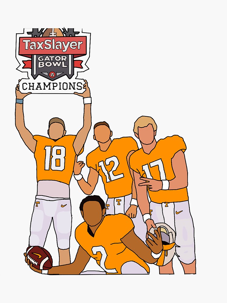 "Tennessee QBS" Sticker for Sale by meithomas Redbubble