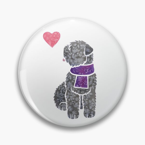 Item preview, Watercolour Bouvier des Flandres designed and sold by animalartbyjess.