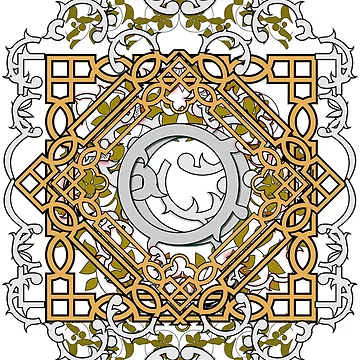Artwork thumbnail, Turkish classic leaf design by UXO2