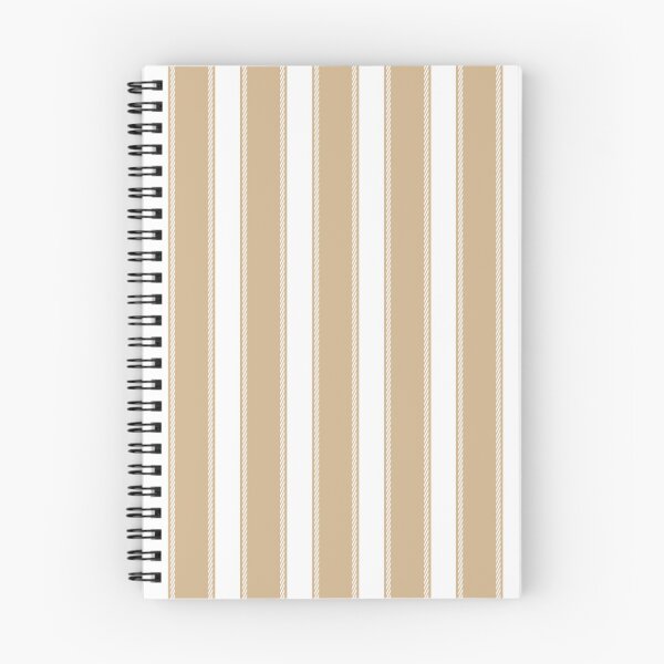 Item preview, Sandy Tan and White Striped designed and sold by ArtHanbal.