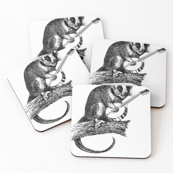 Item preview, Opossum Playing The Banjo Possum designed and sold by JanelAmico.