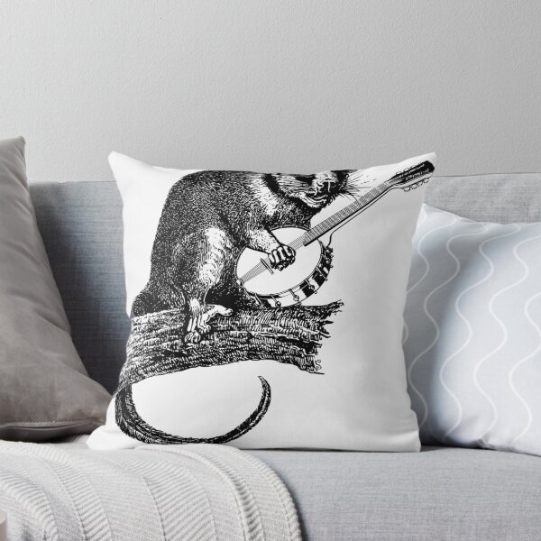 Item preview, Opossum Playing The Banjo Possum designed and sold by JanelAmico.