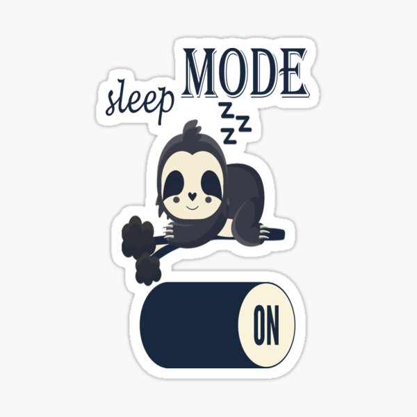 Item preview, sloth sleep mode designed and sold by rdstore1206.