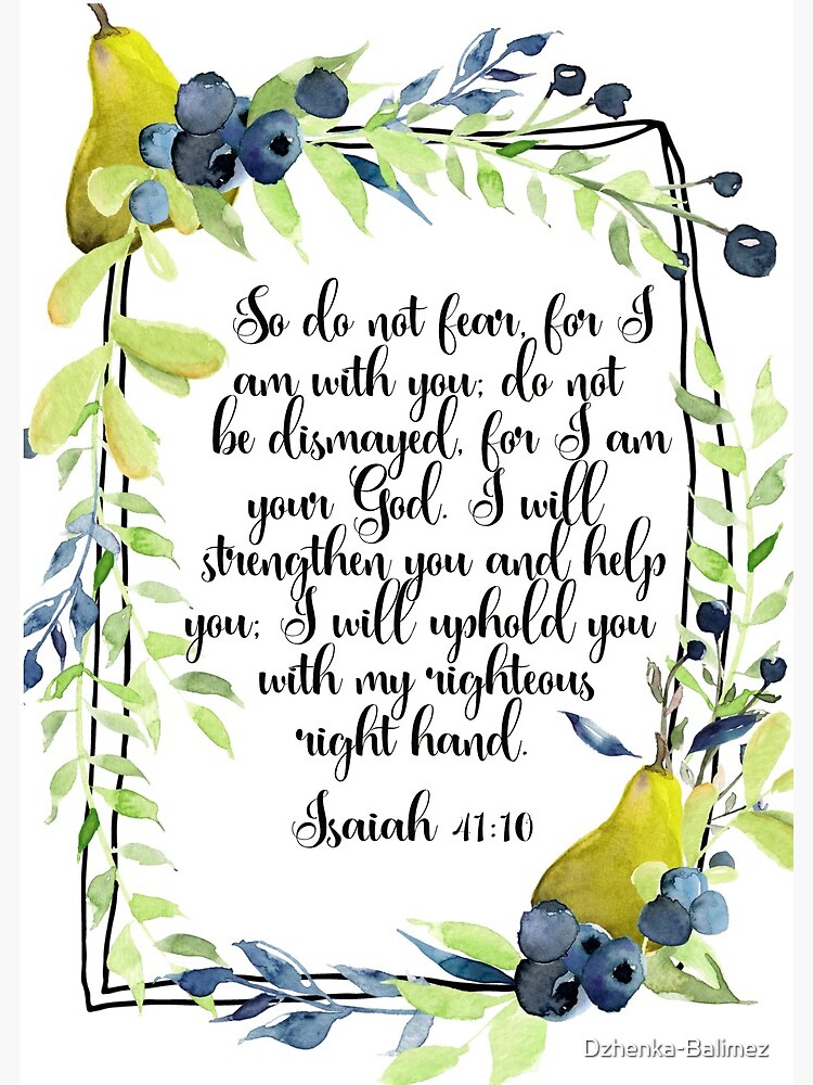 isaiah 41 10