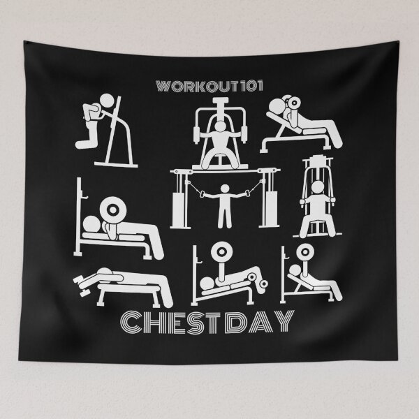 Item preview, Chest Day (Workout 101) designed and sold by BofflingDesigns.