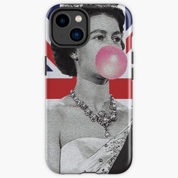 Queen Elizabeth Bubble Gum iPhone Tough Case