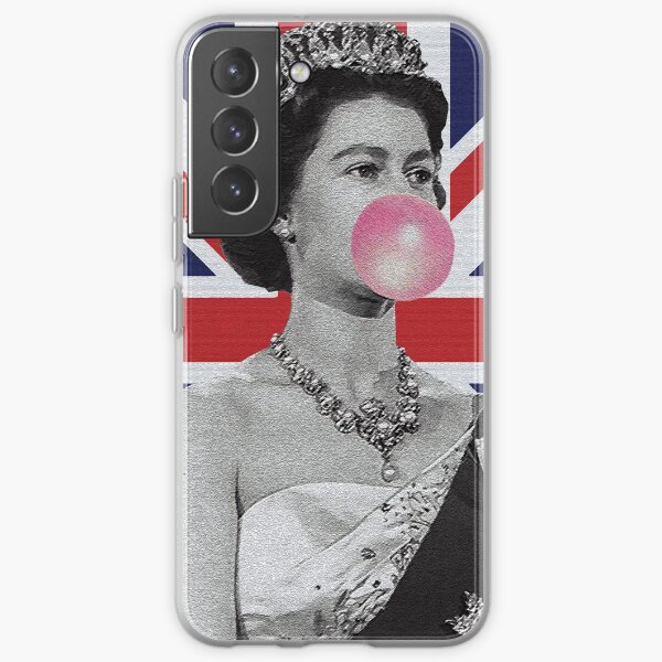 Queen Elizabeth Bubble Gum Samsung Galaxy Soft Case