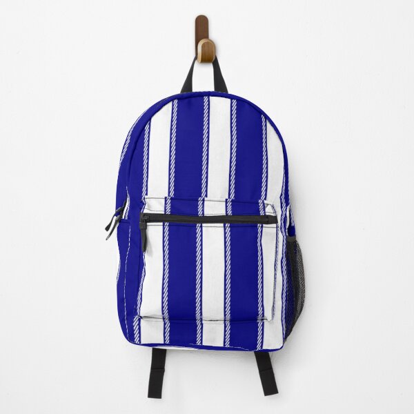 Item preview, Bright Navy Blue and White Striped designed and sold by ArtHanbal.