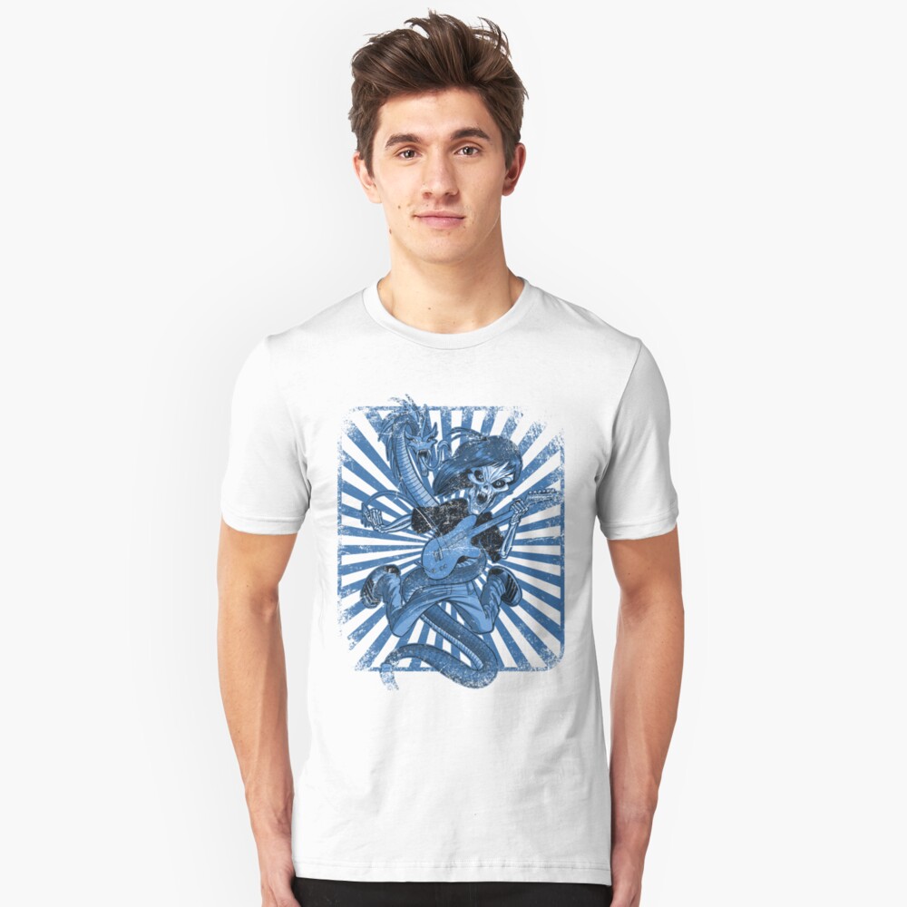 Rock n Roll Destroyer Slim Fit T-Shirt