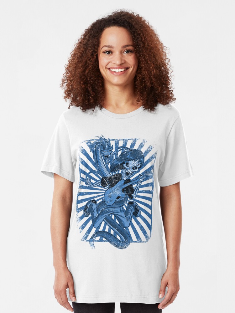 Alternate view of Rock n Roll Destroyer Slim Fit T-Shirt