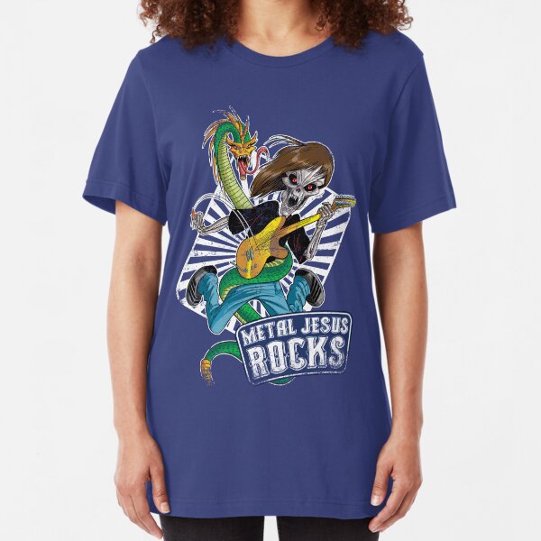 Rock n Roll Destroyer - MJR Slim Fit T-Shirt