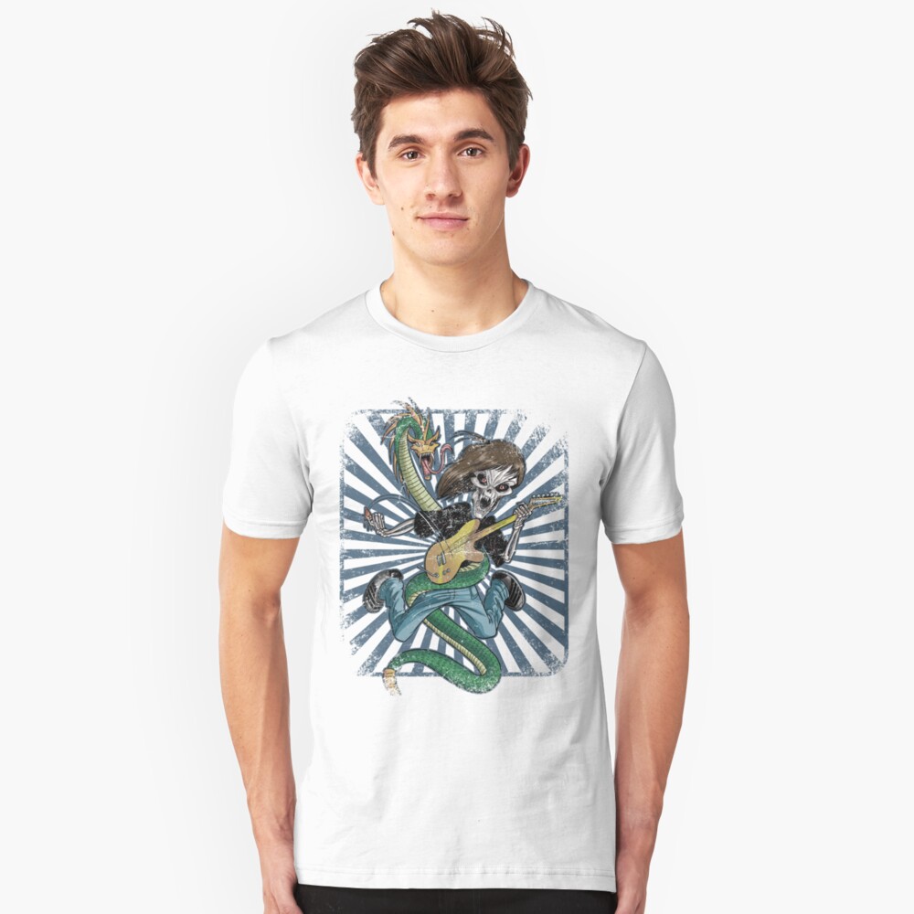 Rock n Roll Destroyer Slim Fit T-Shirt