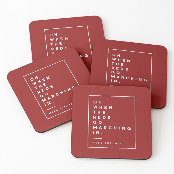 Item preview, Oh When The Reds go Marching in Chant! MUFC designed and sold by StalkingUnited.
