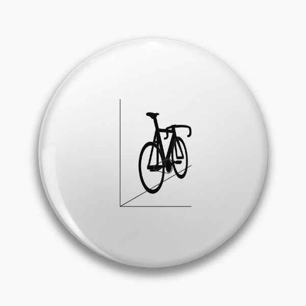 Item preview, Line Art Leaning Bicycle Waiting designed and sold by RabeDesigns.