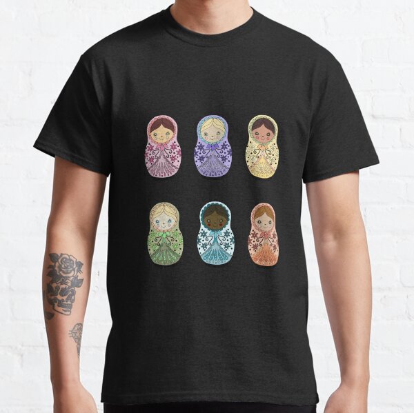 Russian Matryoshka Doll Design Classic T-Shirt