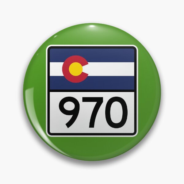 Item preview, Colorado State Route 970 (Area Code 970) designed and sold by SRnAC.