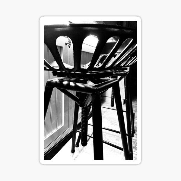 "Barstool" Sticker by WilderDesignC Redbubble