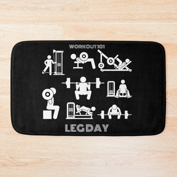 Item preview, Leg Day (Workout 101) designed and sold by BofflingDesigns.