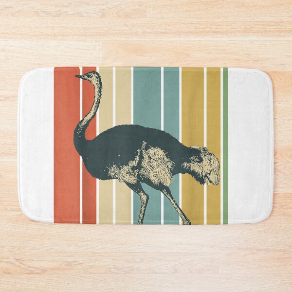 Item preview, Allegedly Ostrich  Retro Flightless Bird Lover Tee designed and sold by janelljovan.