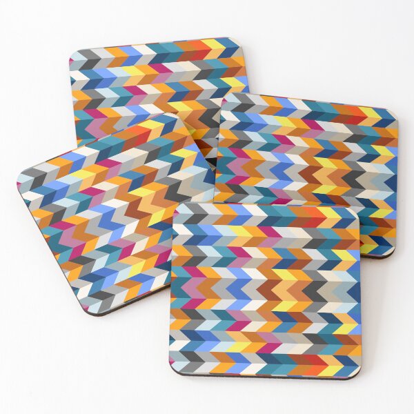 Item preview, Colourful Chevron Pattern designed and sold by Warrior Veteran Clothing.