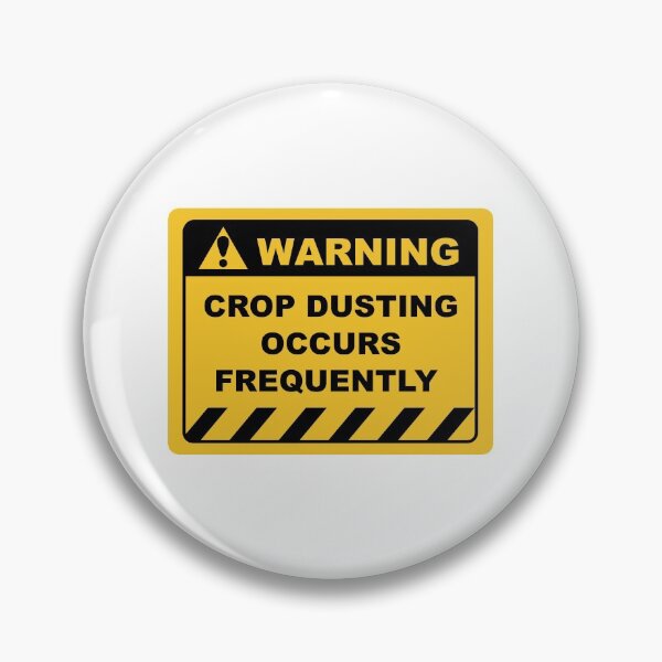 Item preview, Funny Human Warning Label / Sign CROP DUSTING OCCURS FREQUENTLY Sayings Sarcasm Humor Quotes designed and sold by ColorMeHappy123.
