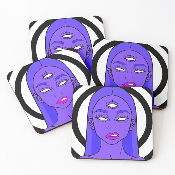Item preview, Alien Woman with Third Eye designed and sold by alainakozyart.