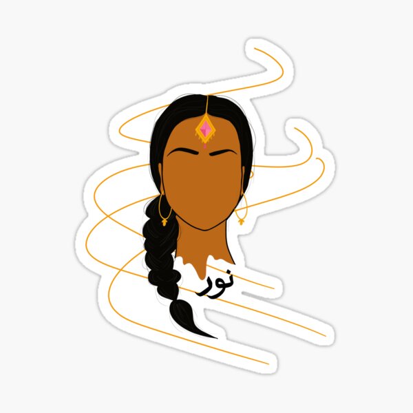Item preview, Desi Girl - Noor  designed and sold by Shoomoodle.