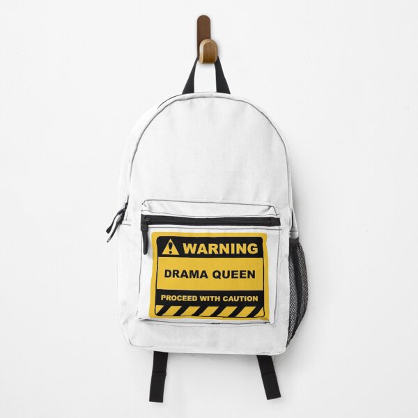 Item preview, Funny Human Warning Label / Sign DRAMA QUEEN Sayings Sarcasm Humor Quotes designed and sold by ColorMeHappy123.
