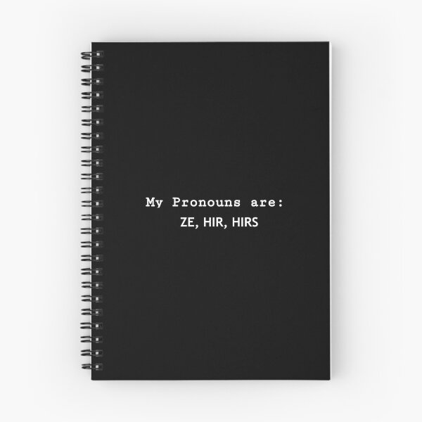 Item preview, Pronouns Text Post - ZE, HIR, HIRS designed and sold by thesassypanda.