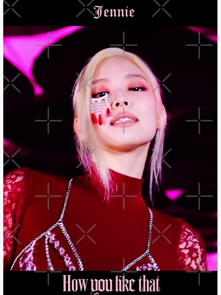 Jennie How You Like That 02 Postcard By Nurfzr Redbubble