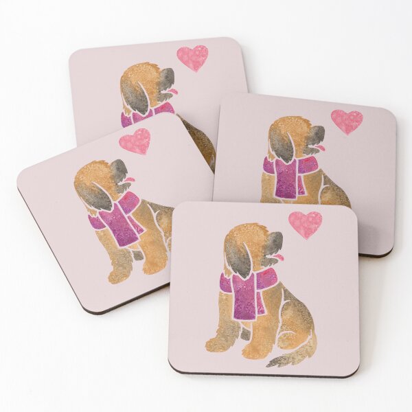 Item preview, Watercolour Briard designed and sold by animalartbyjess.