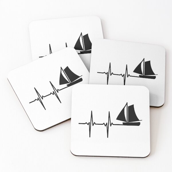 Item preview, Heartbeat Sailboat  designed and sold by Vanover Designs.