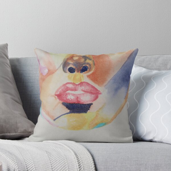 Aperçu de l'œuvre Visage aquarelle créée et vendue par Pourception.