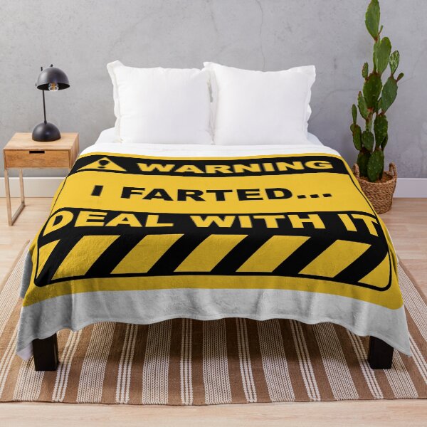 Item preview, Funny Human Warning Label / Sign I FARTED DEAL WITH IT Sayings Sarcasm Humor Quotes designed and sold by ColorMeHappy123.