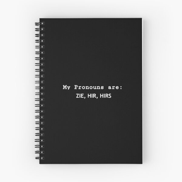 Item preview, Pronouns Text Post - ZIE, HIR, HIRS designed and sold by thesassypanda.