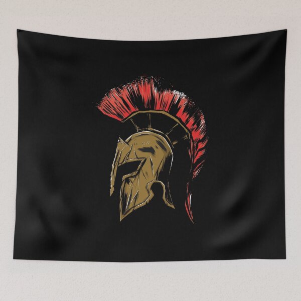 Item preview, Birthday or just as a surprise. Gift idea for Sparta fans. Greek fighters. Sparta t-shirt. Spartan helmet. Sparta design. 300 The film. designed and sold by Innsbrucker.