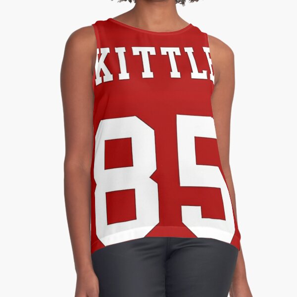 Kittle Jersey Red Mini Skirt for Sale by reevevi