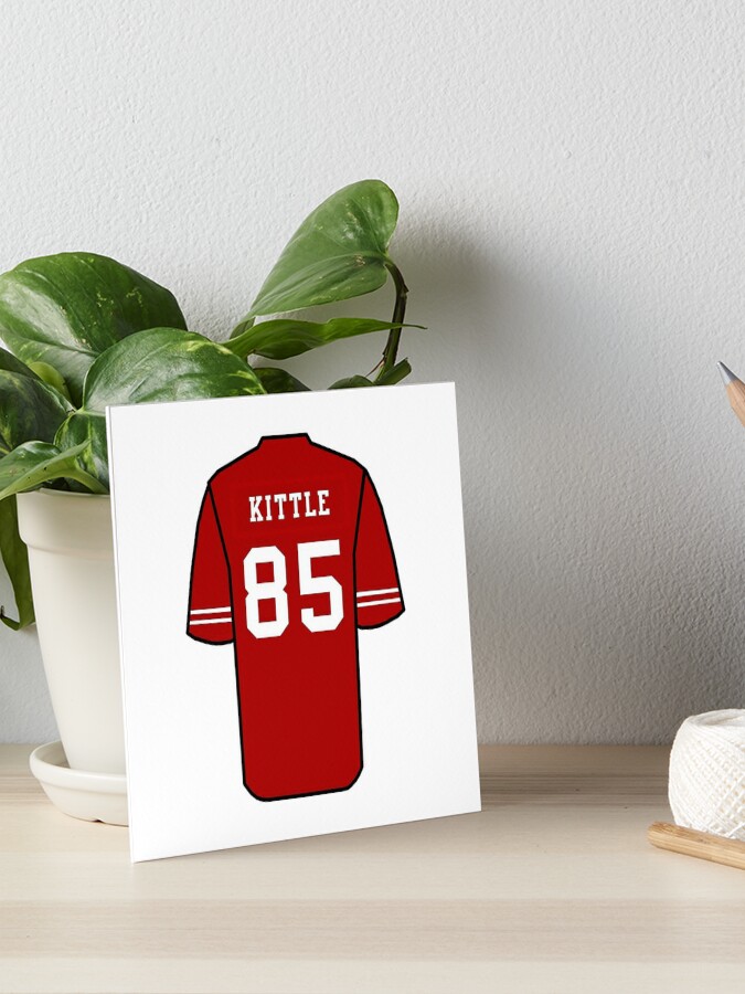 Kittle Jersey Red Graphic T-Shirt Dress for Sale by reevevi