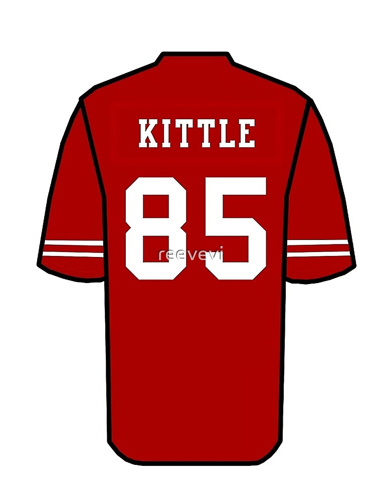 Kittle Jersey Red Mini Skirt for Sale by reevevi