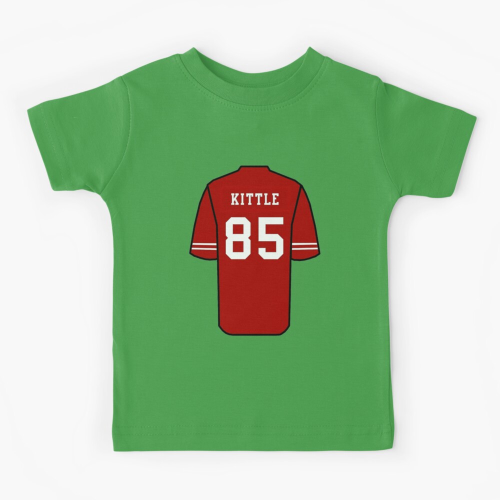 Kittle Jersey Red Graphic T-Shirt Dress for Sale by reevevi